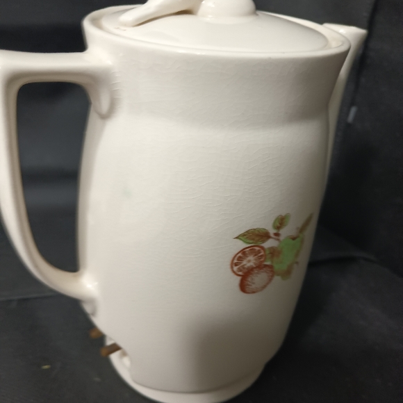 HOT POT Japanese Electric tea /coffee kettle VINTAGE WHISTLE Bird Hand Painted - Picture 6 of 13